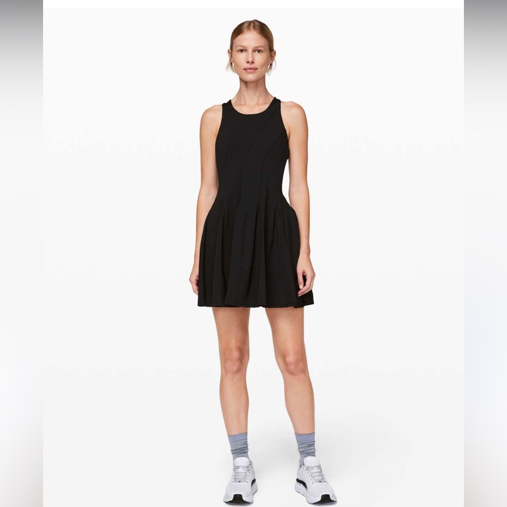 lululemon athletica Black Mini Dress